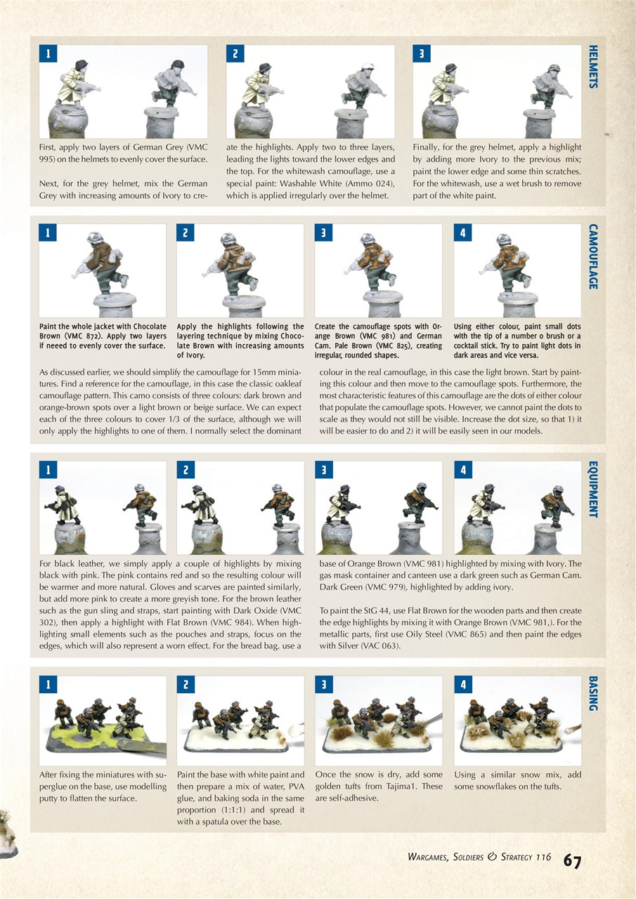 Wargames, Soldiers & Strategy Preview Pages