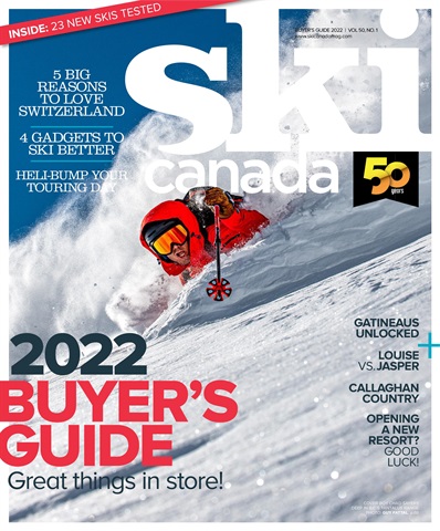 Ski Canada issue Buyer's Guide 2022