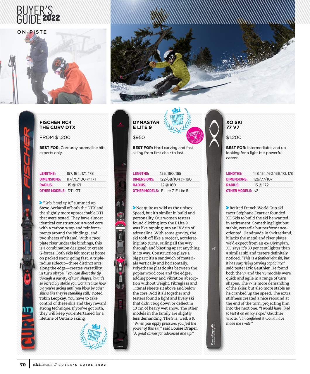 Ski Canada Preview Pages