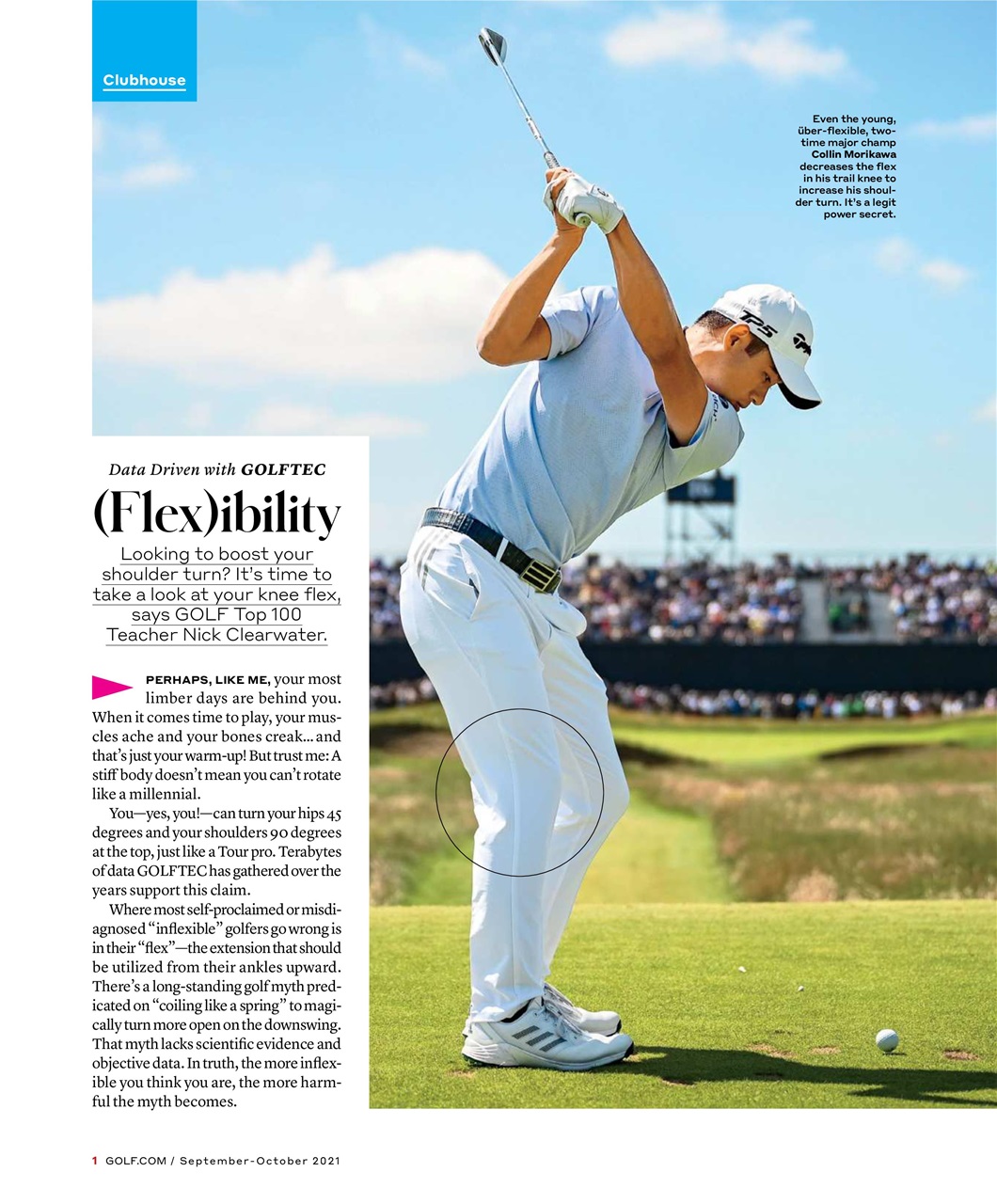 Golf Magazine Preview Pages