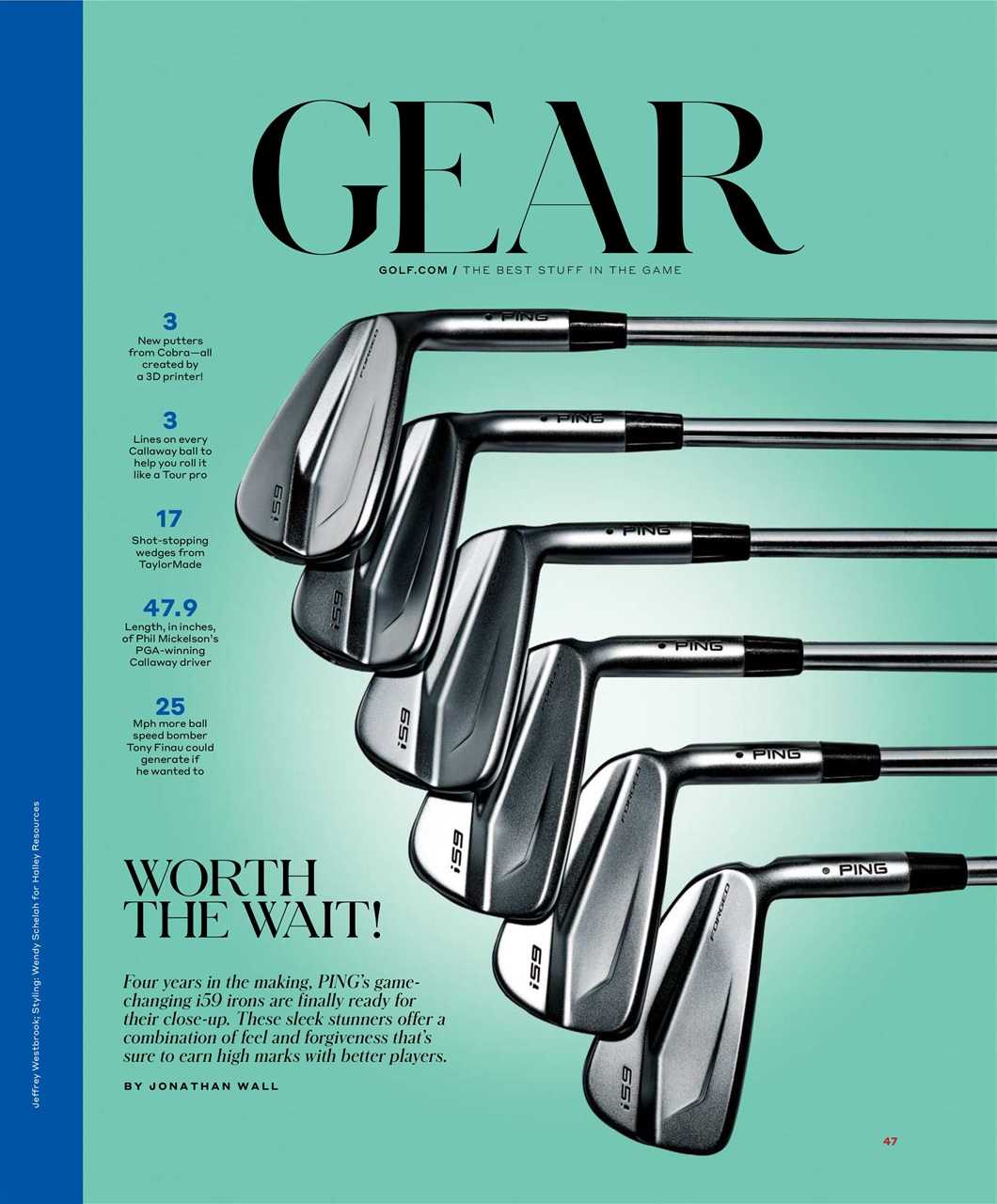 Golf Magazine Preview Pages