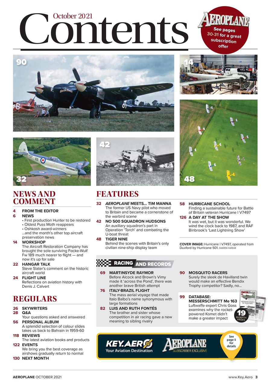 Aeroplane Preview Pages