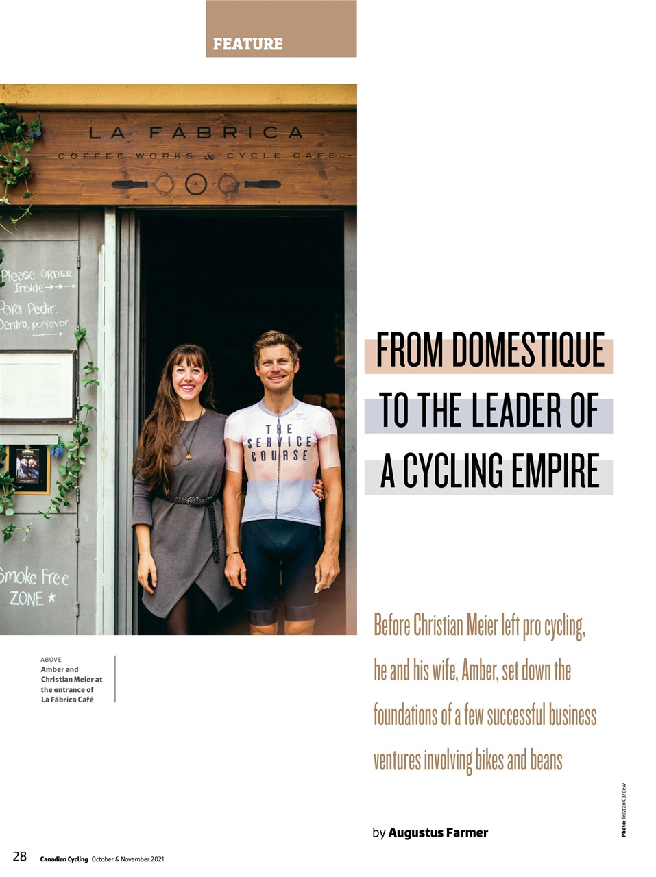 Canadian Cycling Magazine Preview Pages