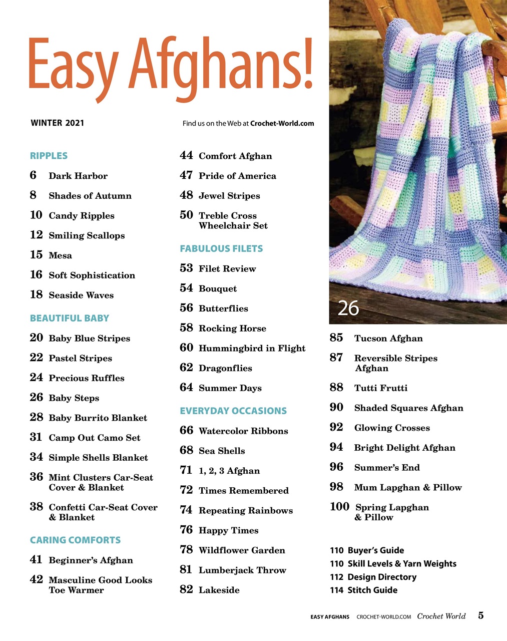 Crochet World Preview Pages