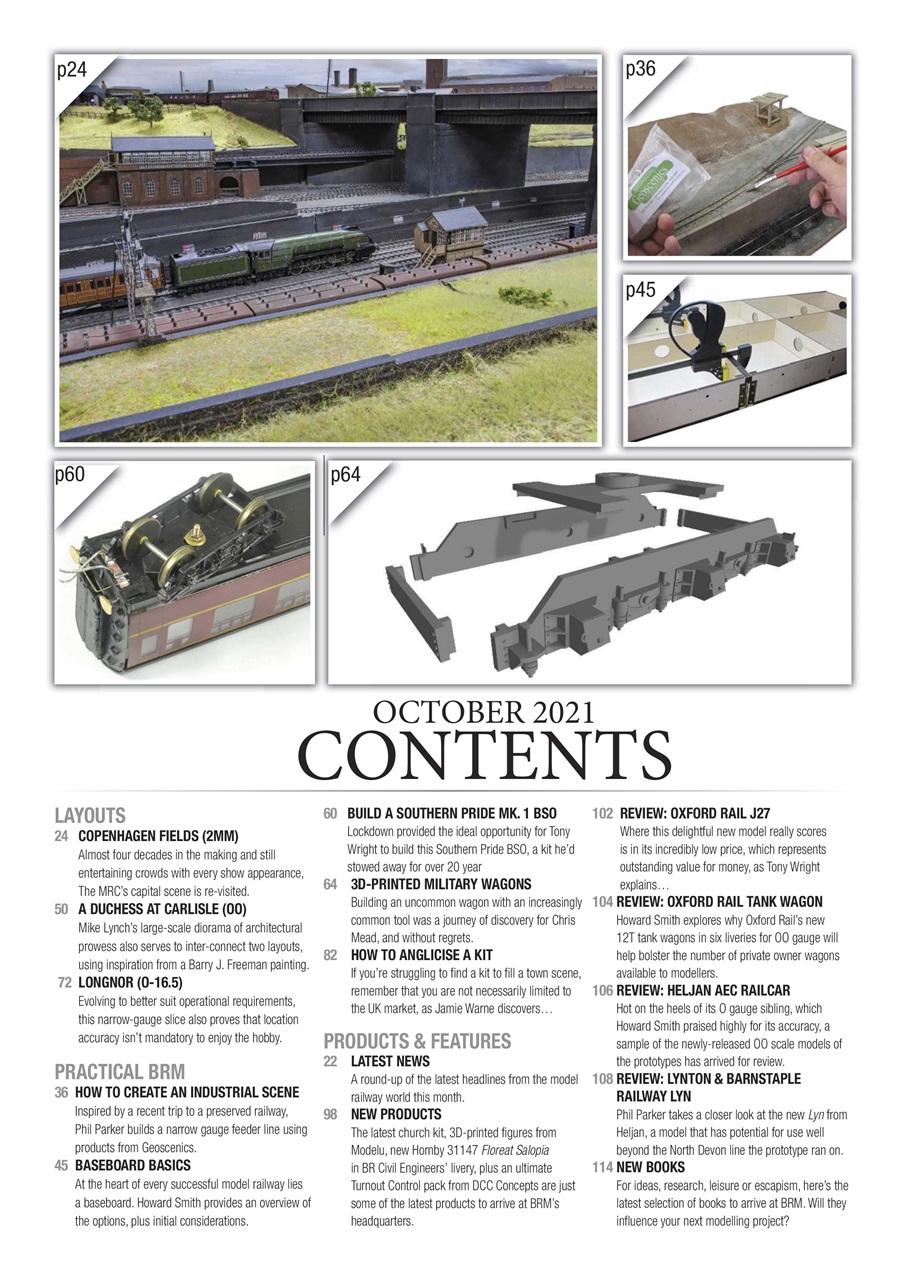 British Railway Modelling (BRM) Preview Pages