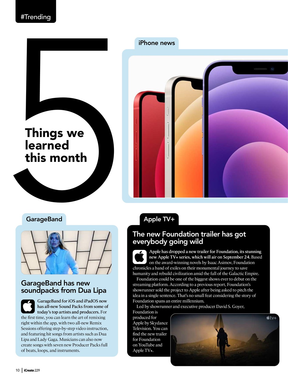 iCreate Preview Pages