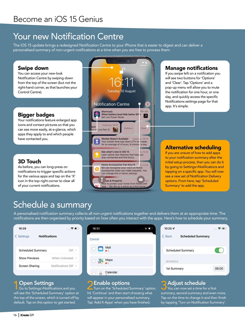 iCreate Preview Pages