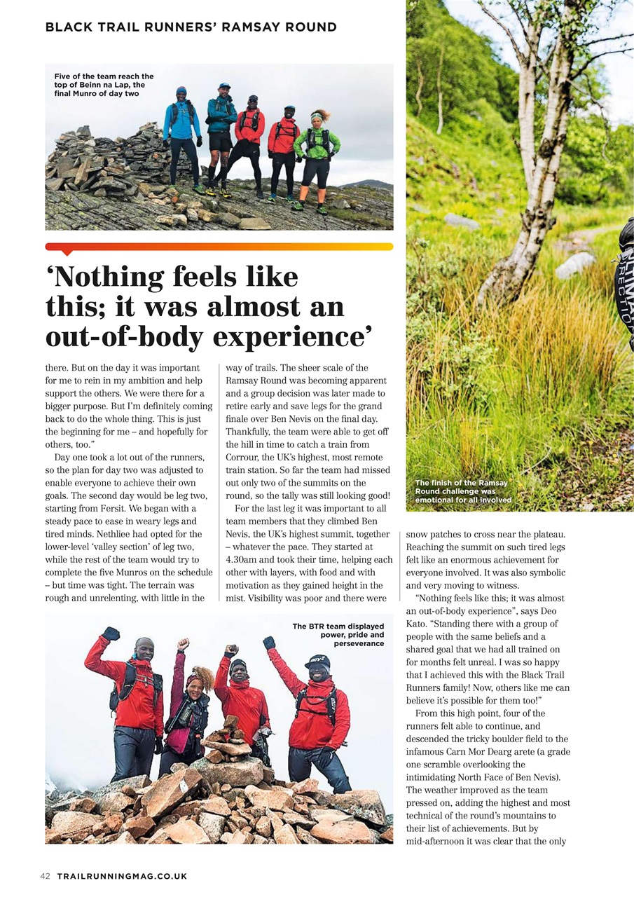 Trail Running Preview Pages