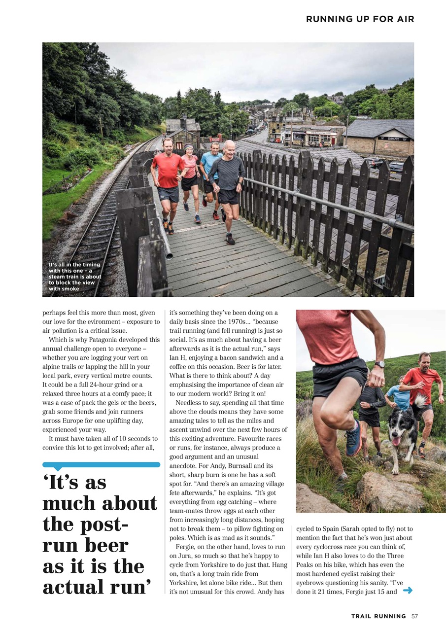 Trail Running Preview Pages