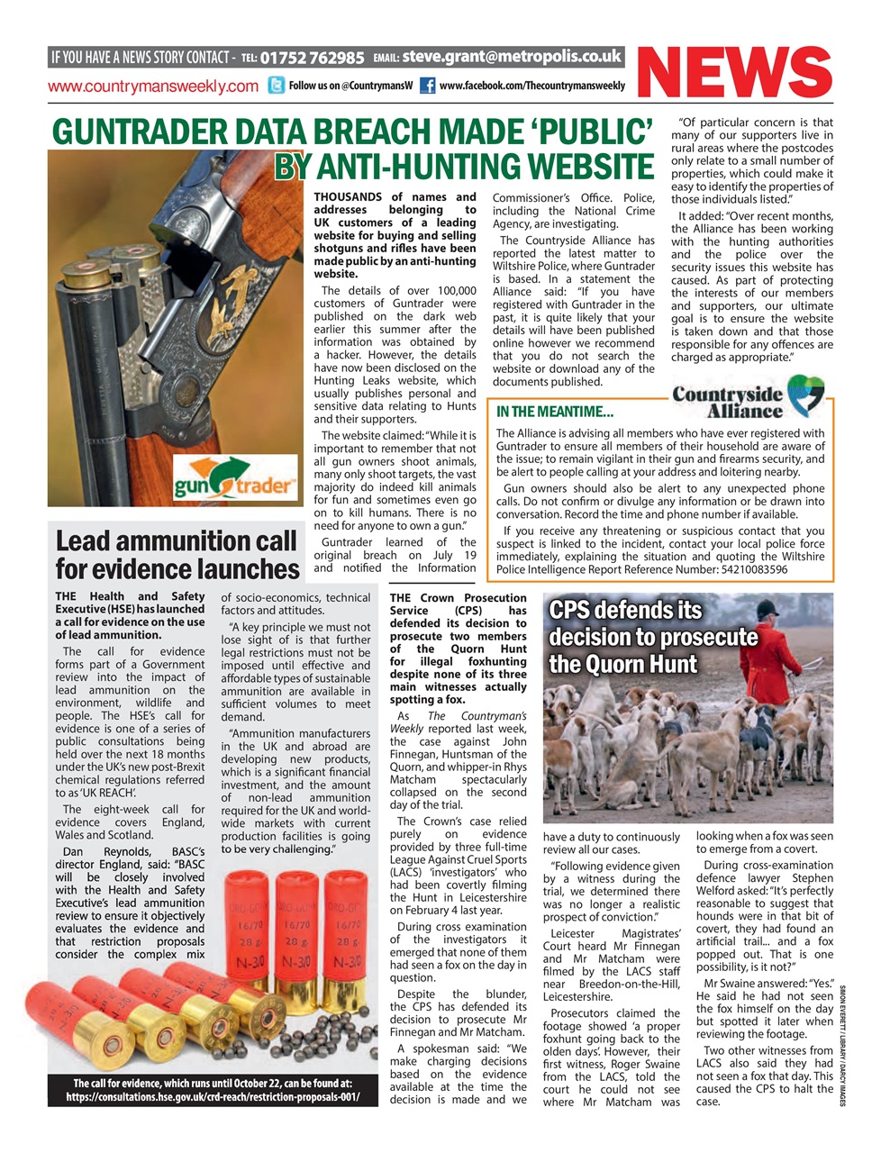 Countryman's Weekly Preview Pages