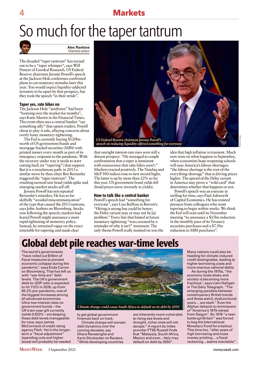 MoneyWeek Preview Pages