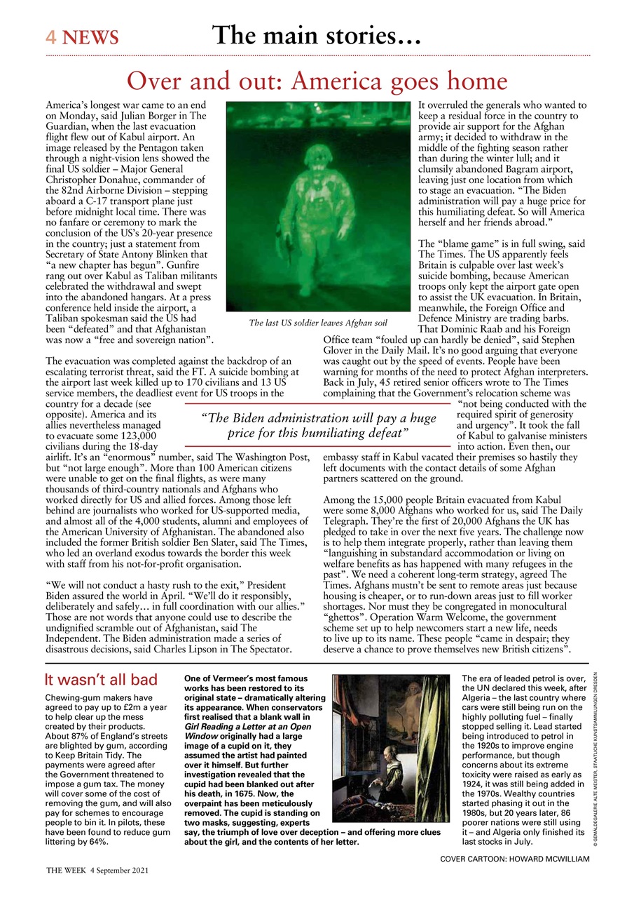 The Week Preview Pages