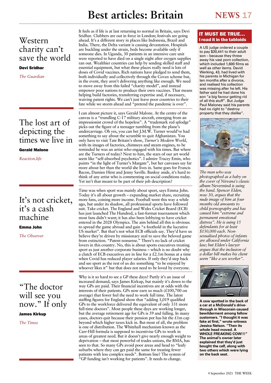 The Week Preview Pages