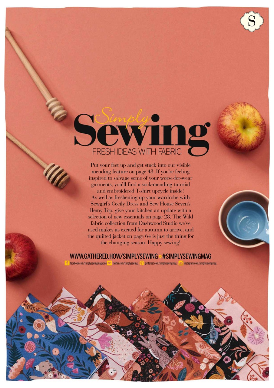 Simply Sewing Preview Pages