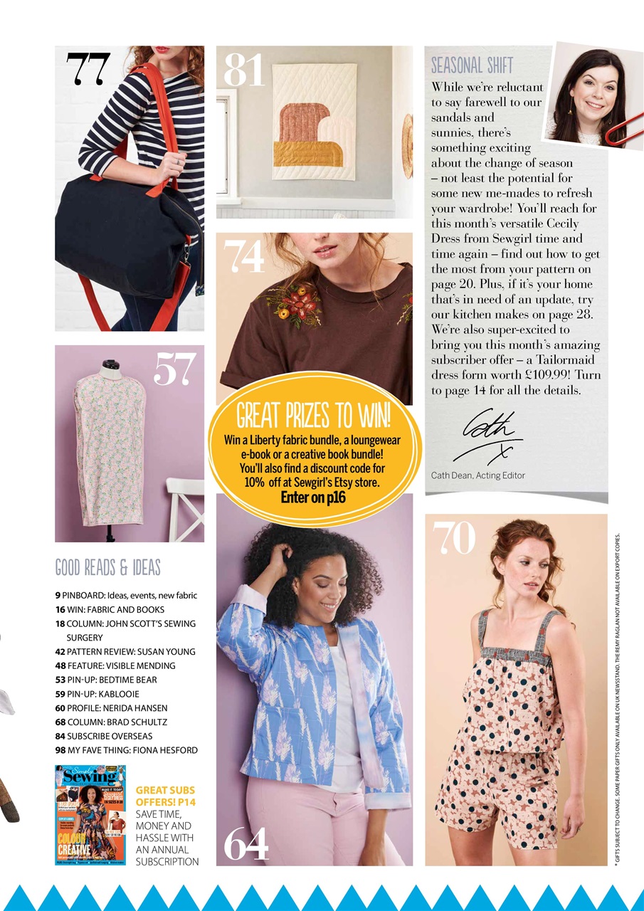 Simply Sewing Preview Pages