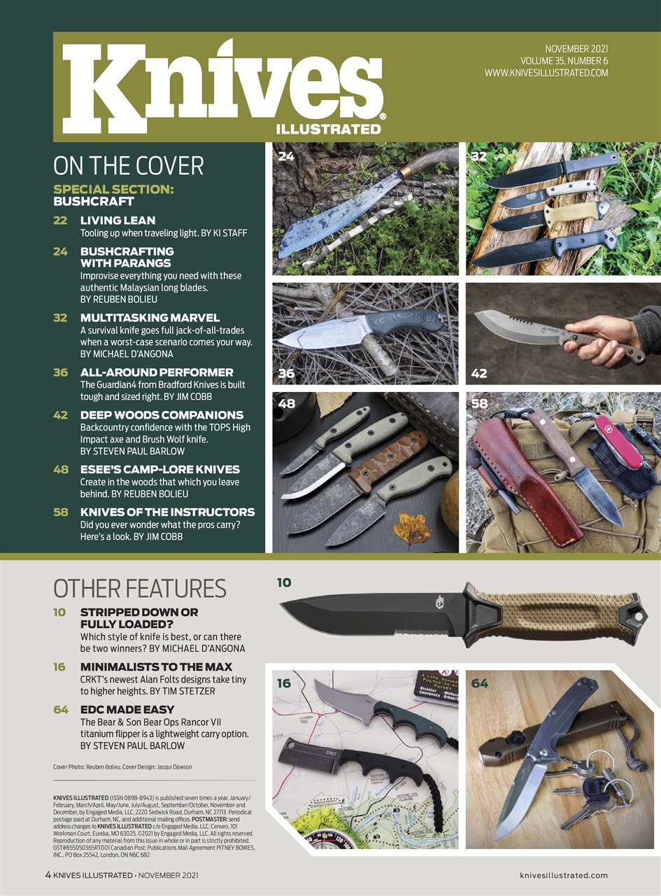 Knives Illustrated Preview Pages