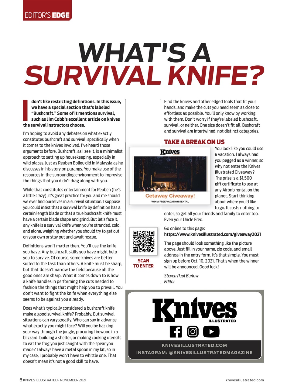 Knives Illustrated Preview Pages