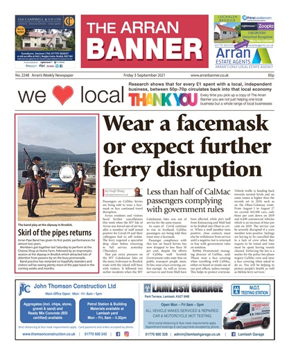 Arran Banner issue 