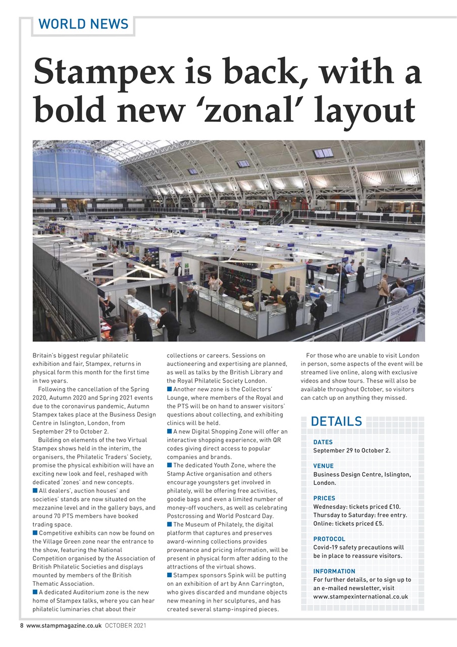Stamp Magazine Preview Pages