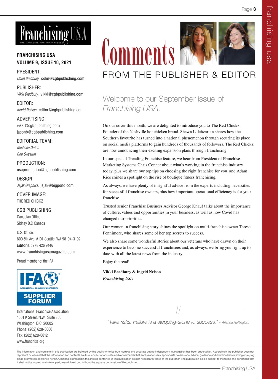 Franchising USA Preview Pages