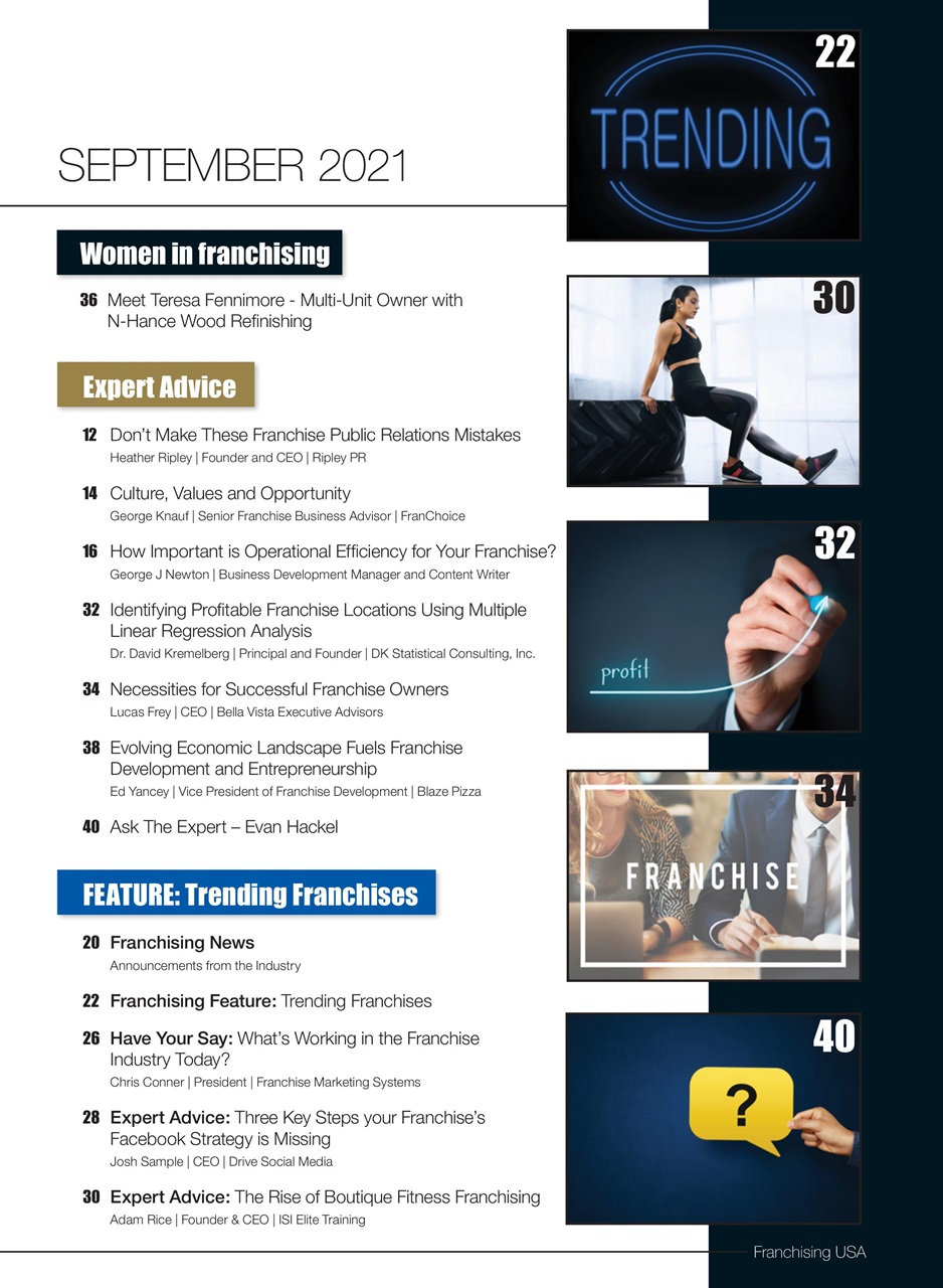 Franchising USA Preview Pages