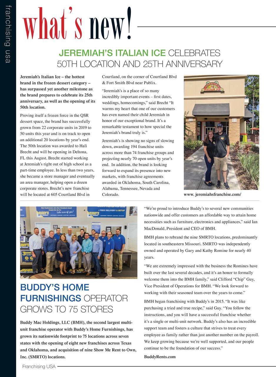 Franchising USA Preview Pages