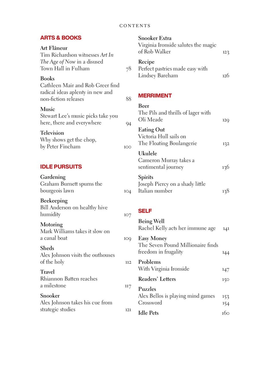 The Idler Magazine Preview Pages