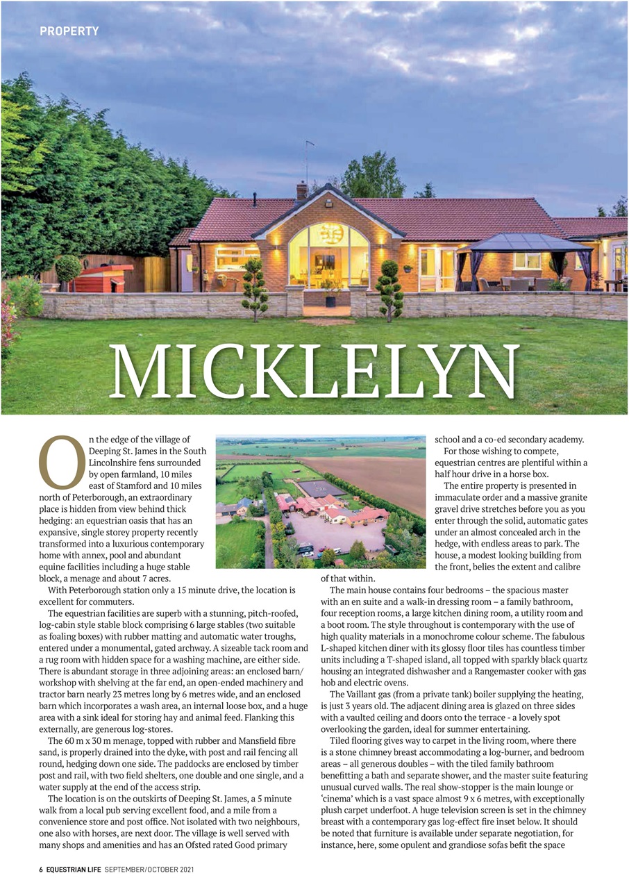 Equestrian Life Magazine Preview Pages