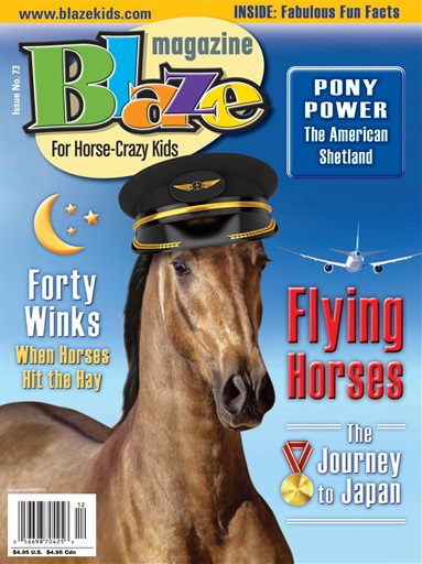 Blaze Magazine For Horse Crazy Kids issue 
