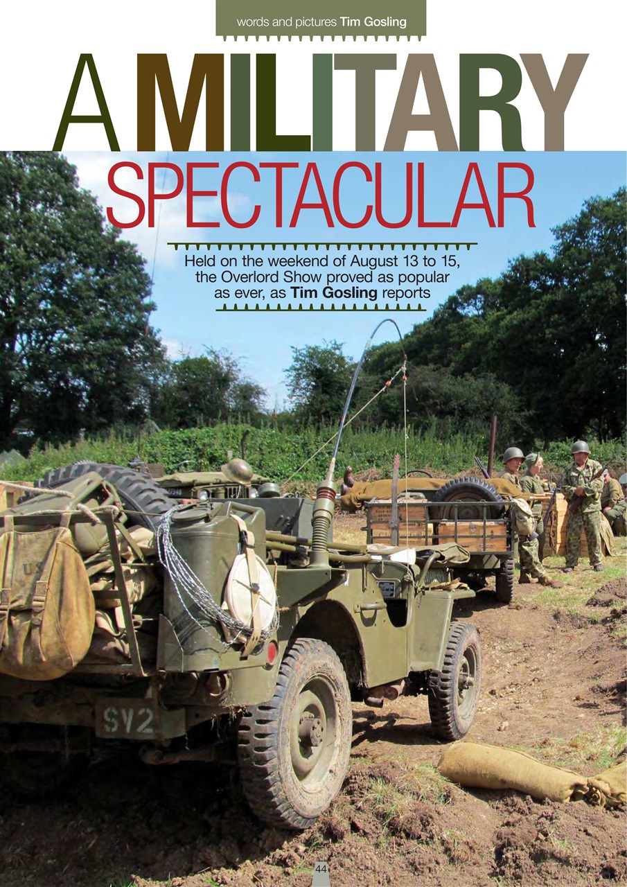 Classic Military Vehicle Preview Pages