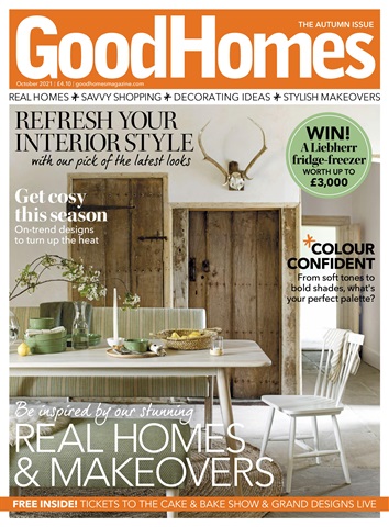 Good Homes Magazine issue October 2021