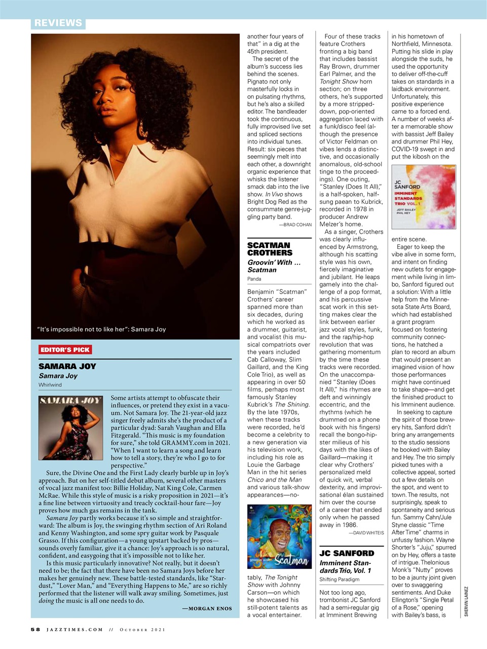 JazzTimes Preview Pages