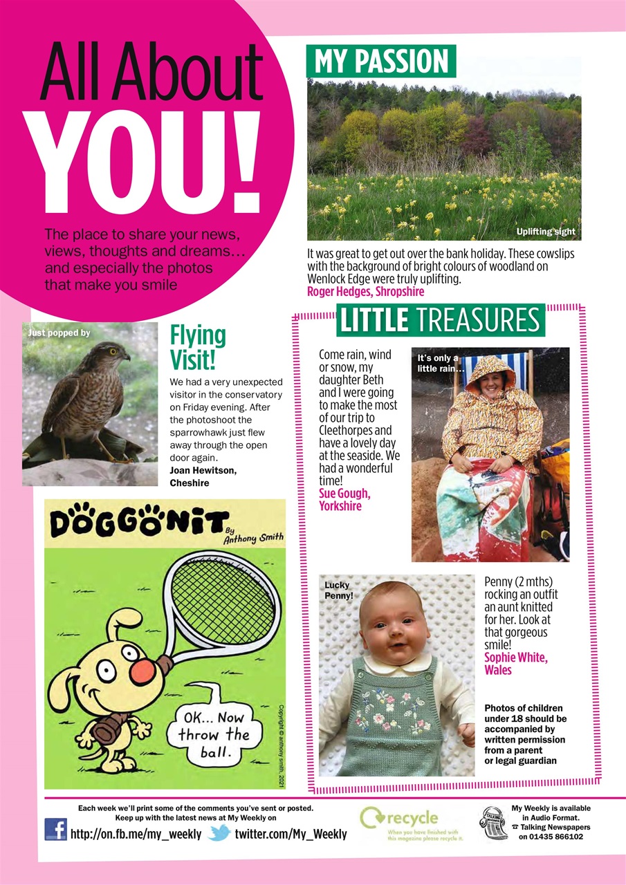 My Weekly Preview Pages