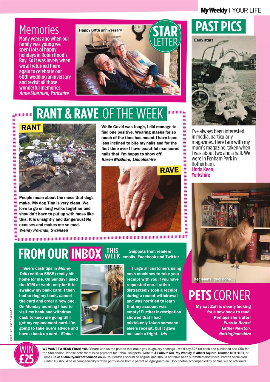 My Weekly Preview Pages