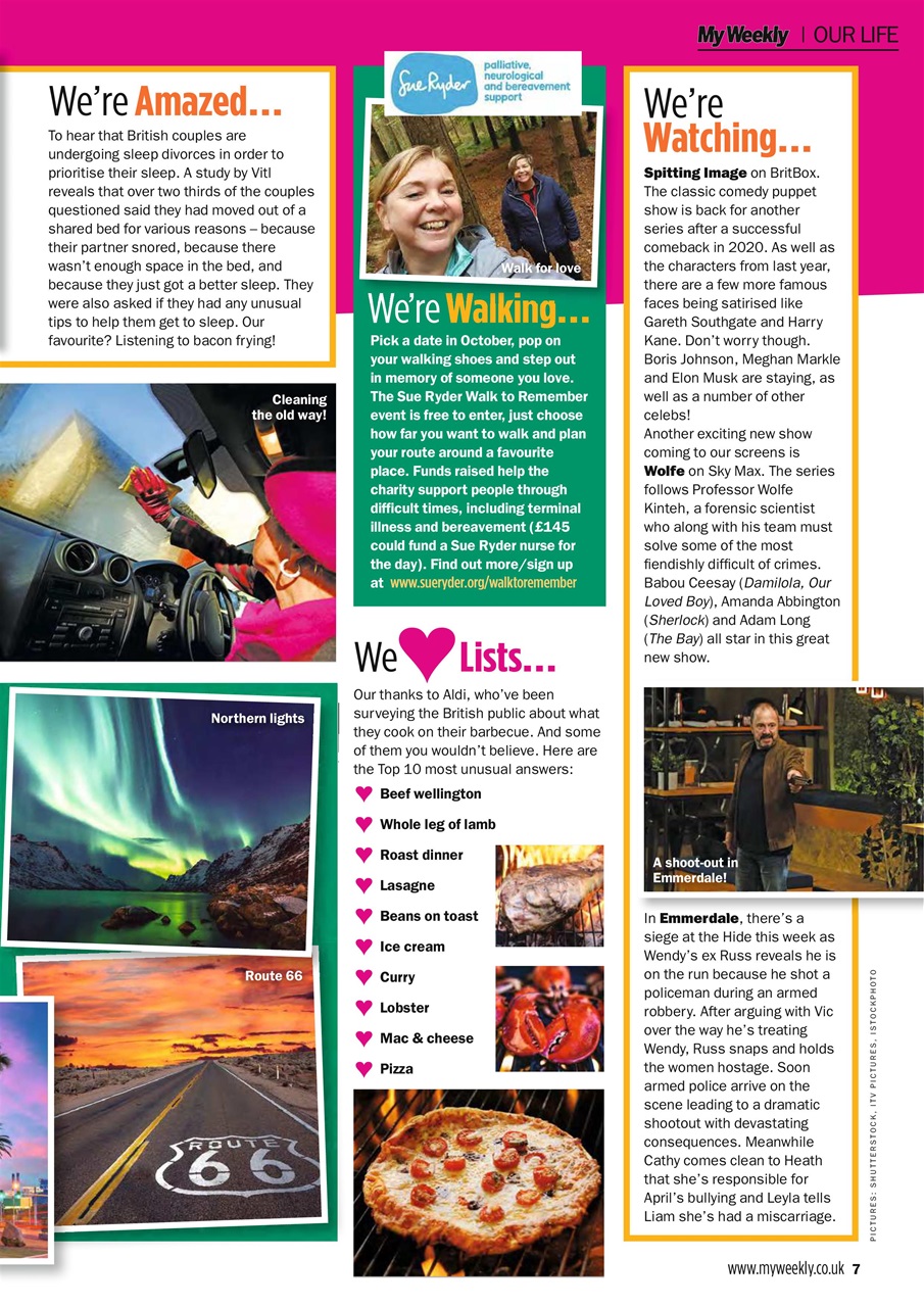 My Weekly Preview Pages