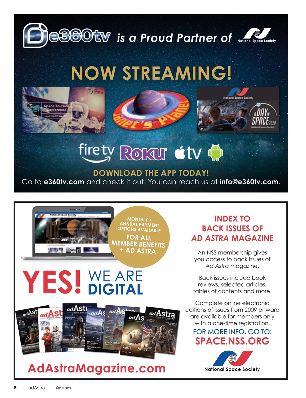 Ad Astra Preview Pages