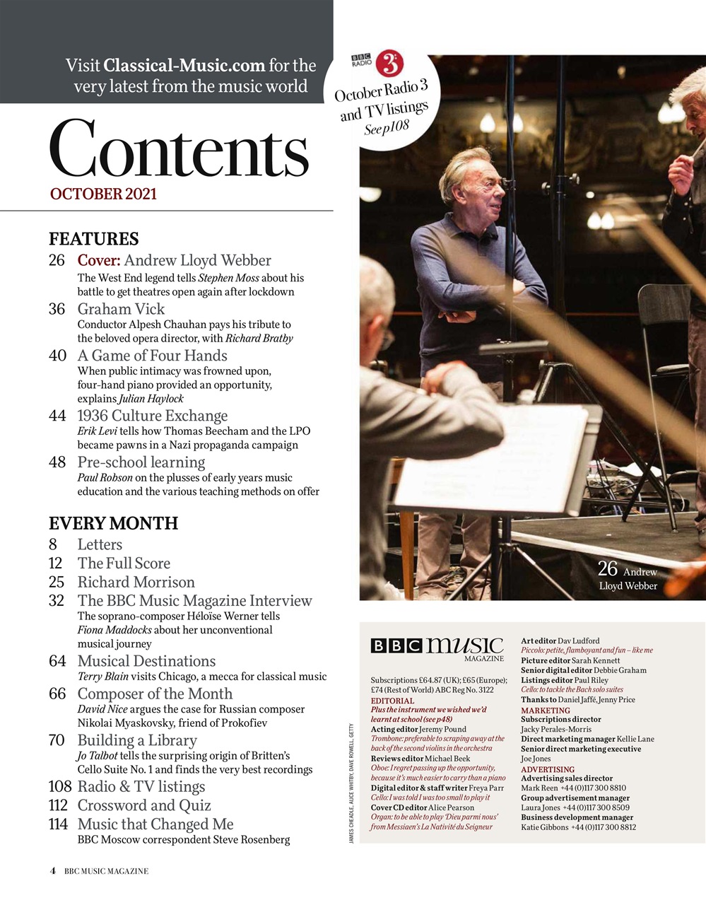 BBC Music Magazine Preview Pages