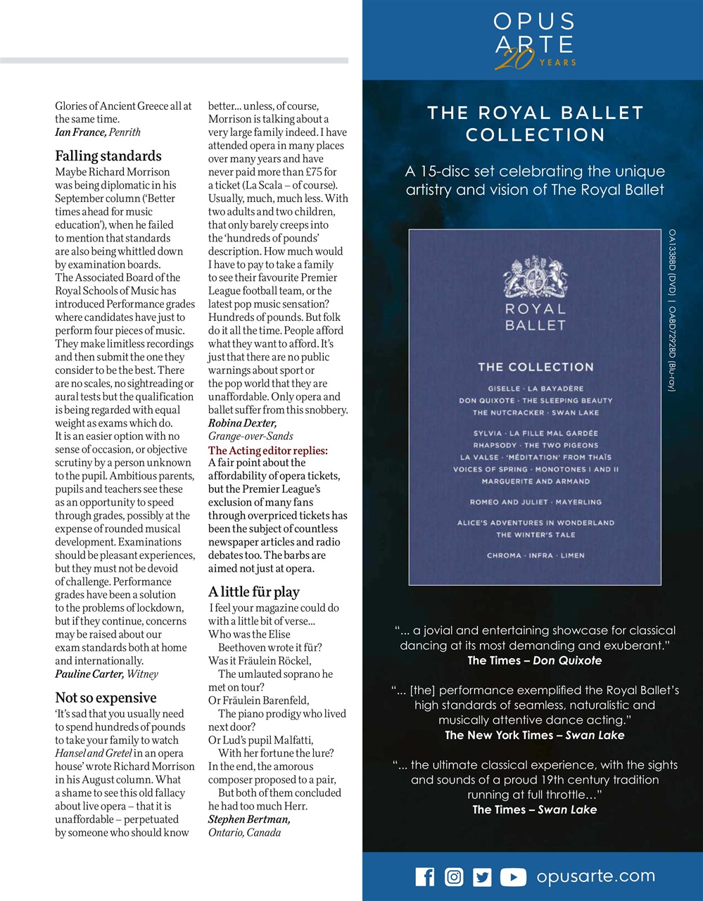 BBC Music Magazine Preview Pages