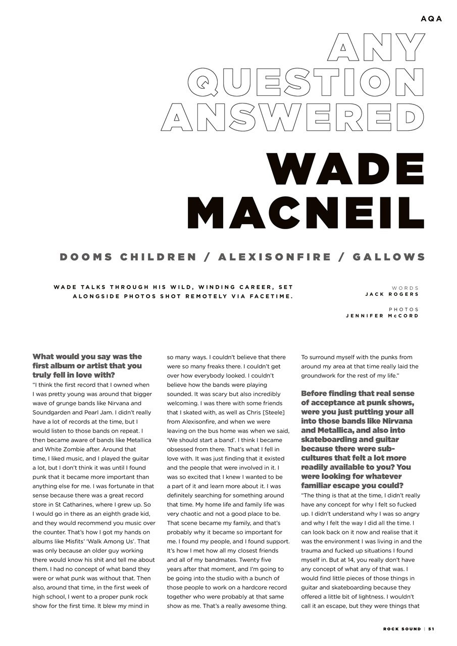 Rock Sound Magazine Preview Pages