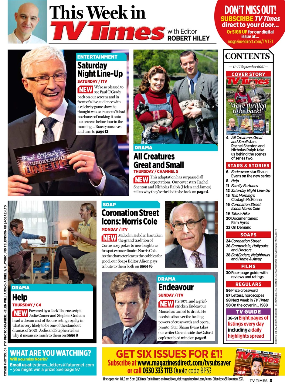 TV Times Preview Pages