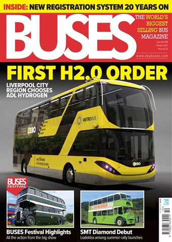 Buses Magazine issue  October 2021