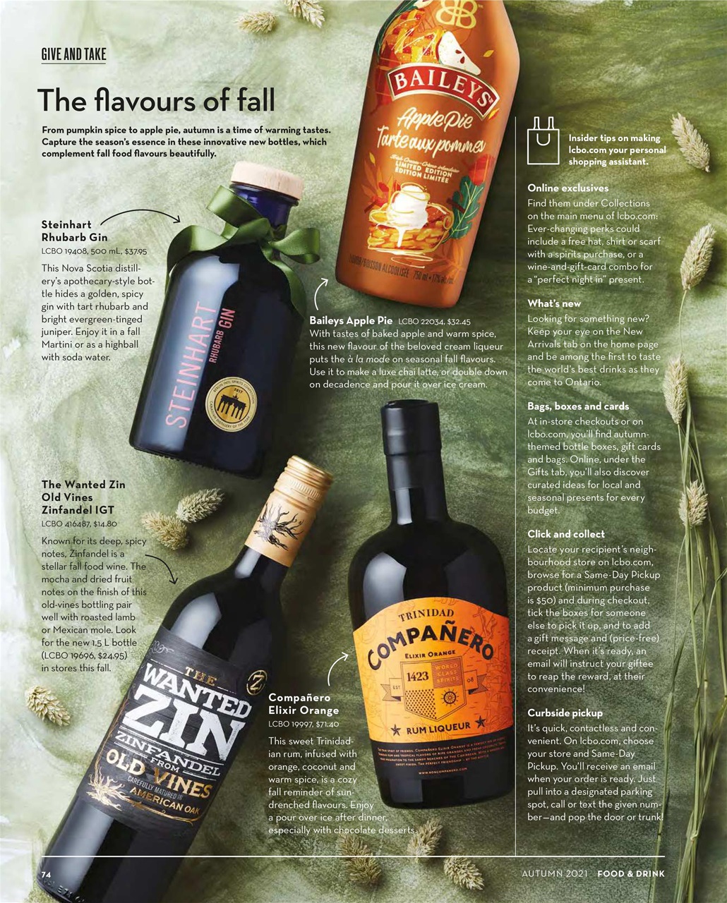 LCBO Food & Drink Preview Pages