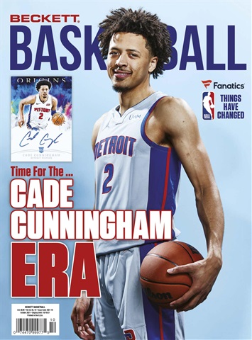 Beckett Basketball Magazine issue Oct 2021