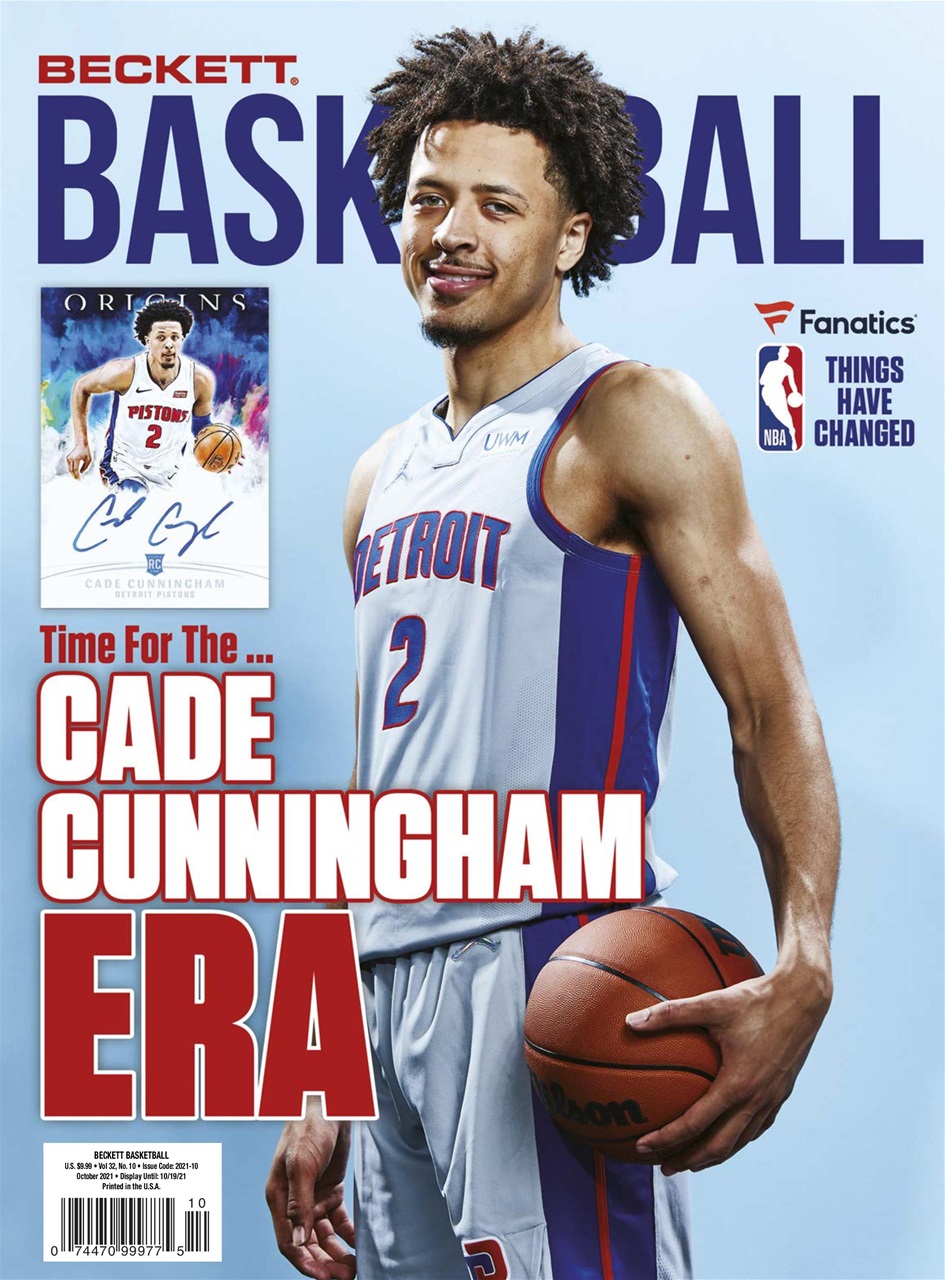 Beckett Basketball Magazine Preview Pages