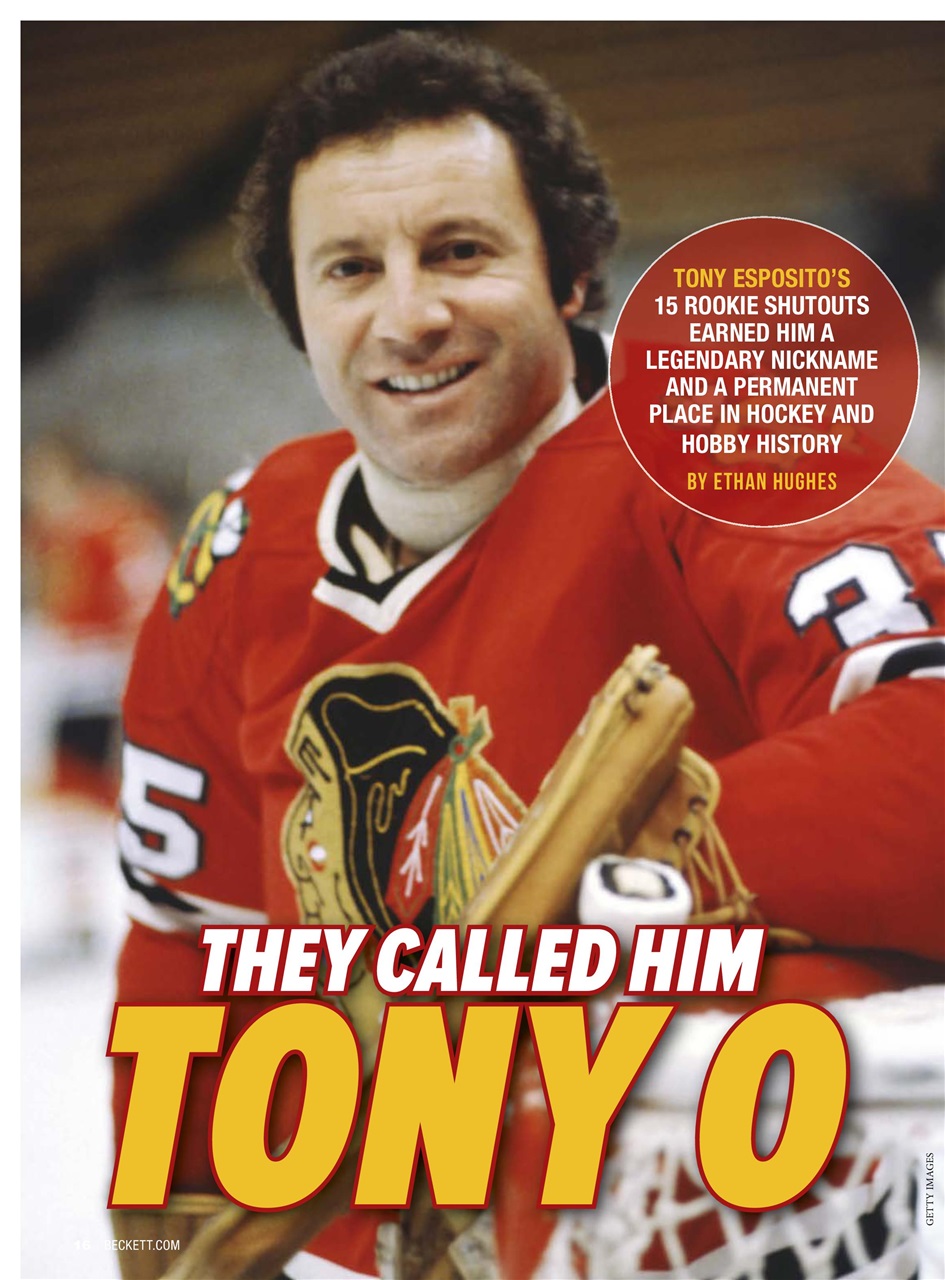 Beckett Hockey Magazine Preview Pages