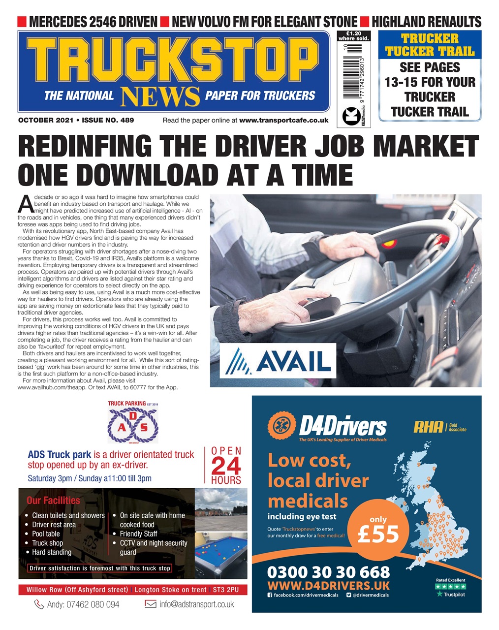 Truckstop News Preview Pages