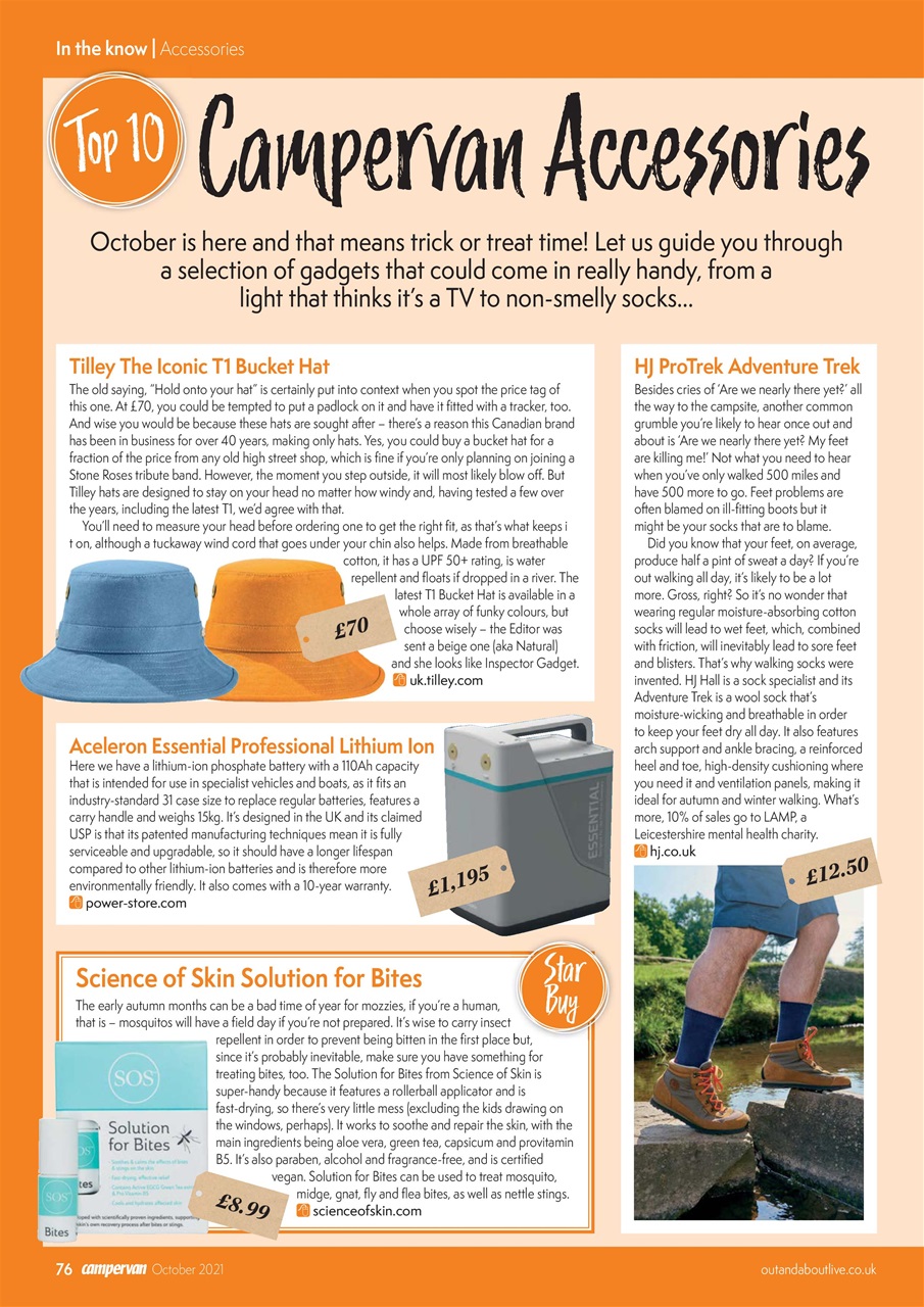 Campervan Preview Pages