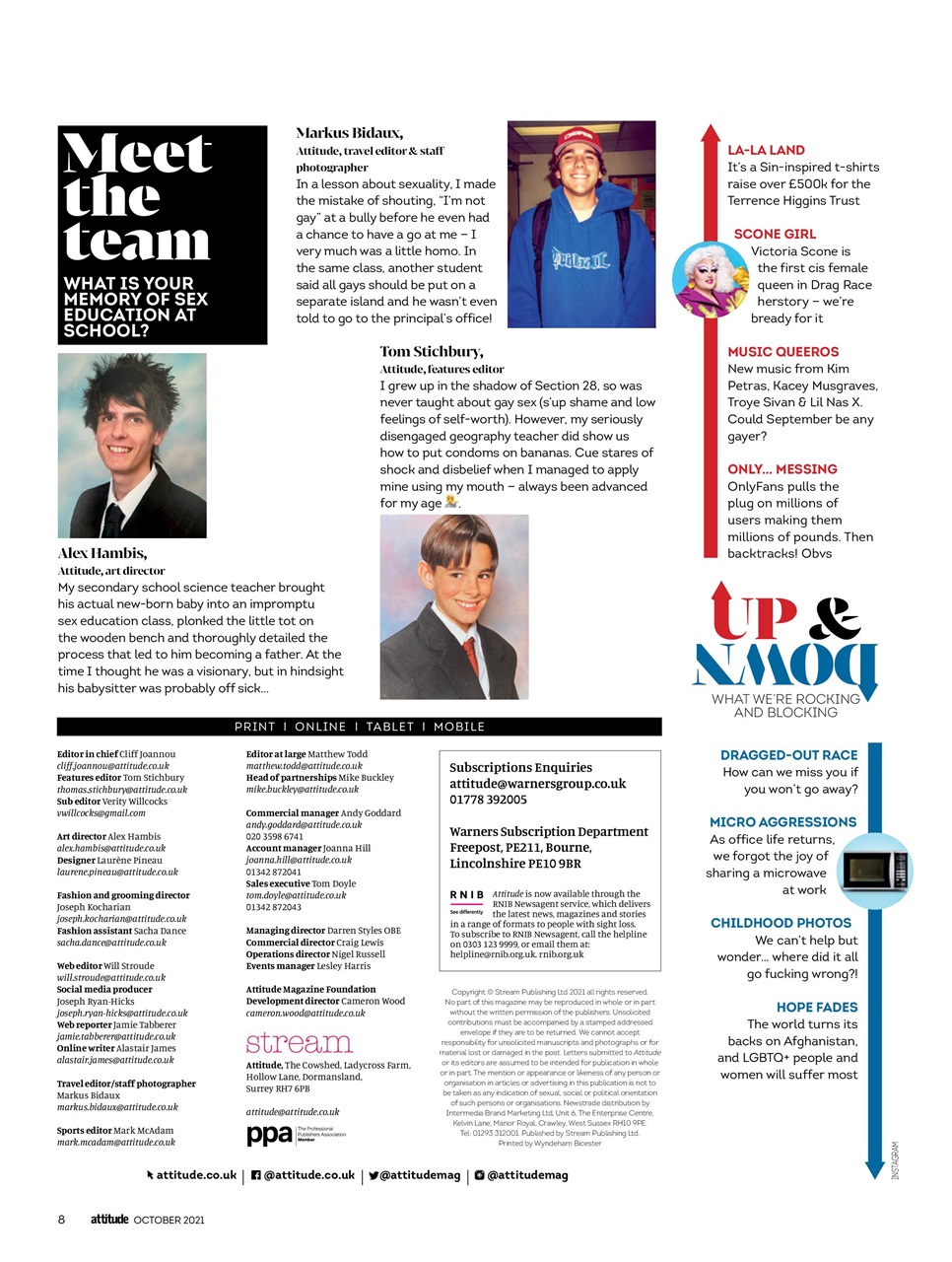 Attitude Preview Pages