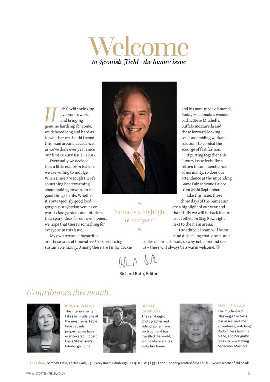 Scottish Field Preview Pages