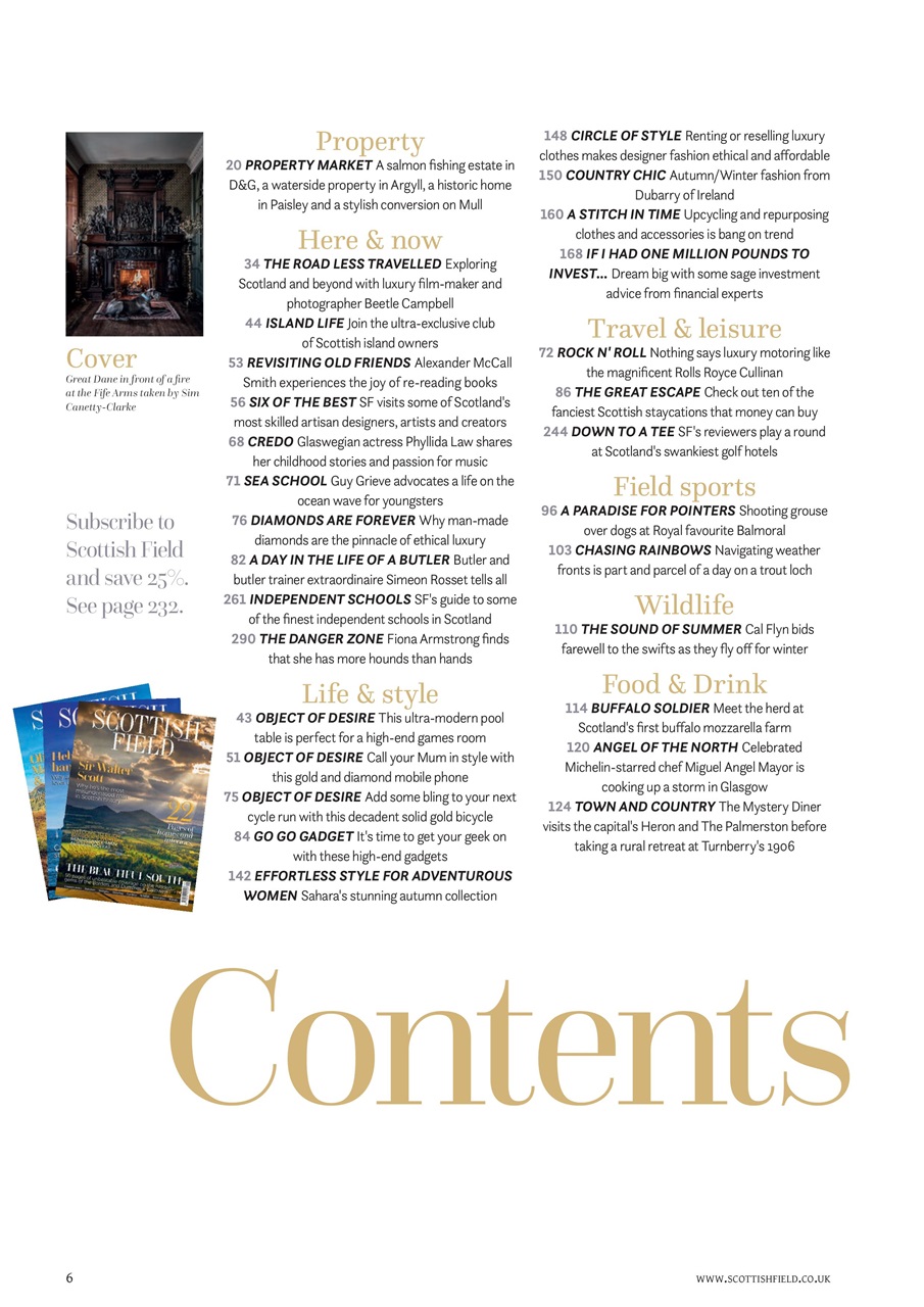 Scottish Field Preview Pages